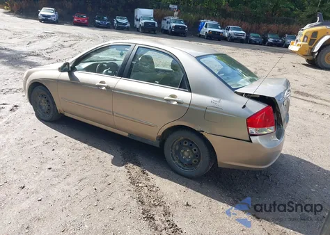 2008 Kia Spectra Ex z USA, uszkodzony, nr VIN KNAFE122585493895